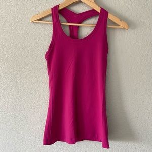 Lululemon Cool Racerback II Tank Raspberry